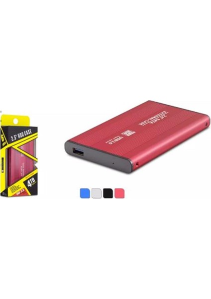 Hadron HDX1751 HDD Kutusu Usb3.0 Metal Sata 2.5"çok Renkli