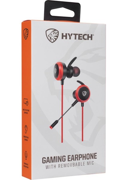 Hytech Hy-Gk2 3,5 Oyuncu Esnek Mikrofonlu Kırmızı Kulakiçi Kulaklık fiyatları