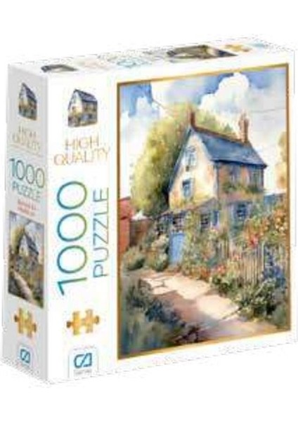Bahçeli Ev Puzzle 1000