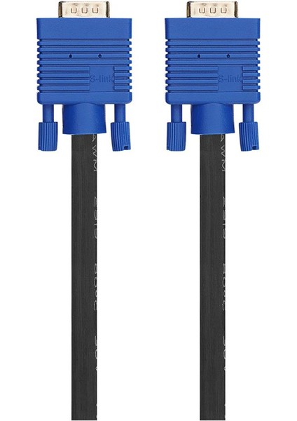 S-Link SLX-177 VGA M-M 10M Monitör Kablosu