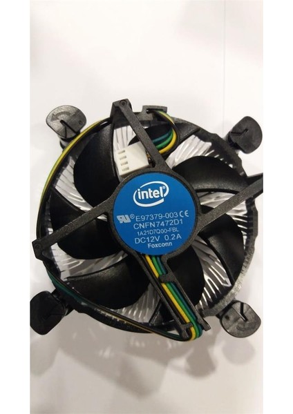 Intel 1150-1151-1155-1156-1200 Alüminyum Orjinal Fan