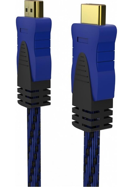 Inca IHK-05T 5mt Örgülü Altın Uç 2.0V Hdmı Kablo 18 Gbps Bant Genişliği , 4k& 2k & Full Hd fiyatları