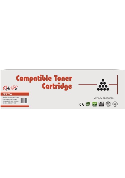 Ofispc Hp CE278A-CB435A-CB436A-CE285A Muadil Unıversal Toner P1005-P1505-P1102-P1212