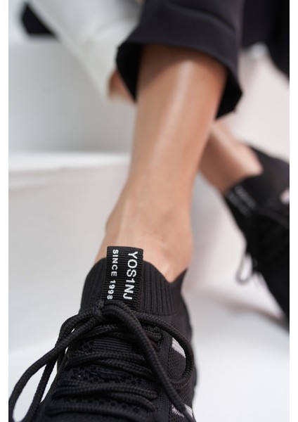 Giulla Kadın Siyah Trıko Sneakers indirimleri