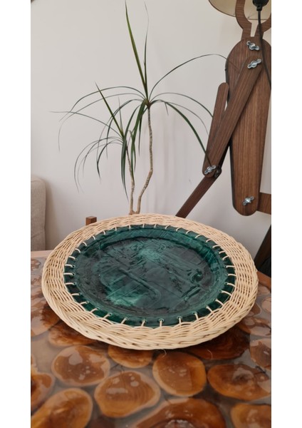 Tabak Rattan Ip Örgülü Dekoratif Bohem modelleri