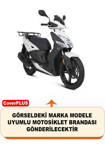 Kymco Agility 125 Motor Brandası Gri Arka Çanta Uyumlu Motorsiket Brandası Motor Örtüsü Çadır Su Geçirmez Motosiklet Kılıfı Motor Brandası fiyatları