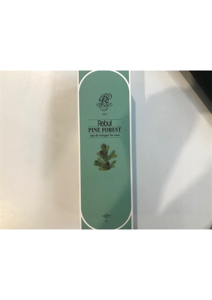 Rebul 250ML Pıne Forest Kolonya (Orman Çamı Kokusu) Cam Şişe