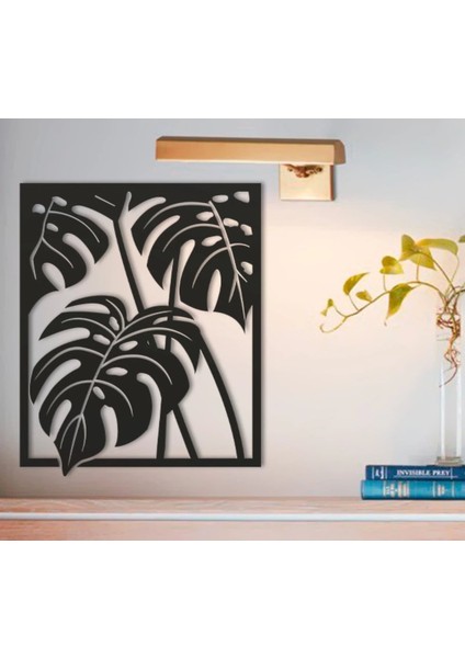 Monstera Duvar Sanatı Paneli