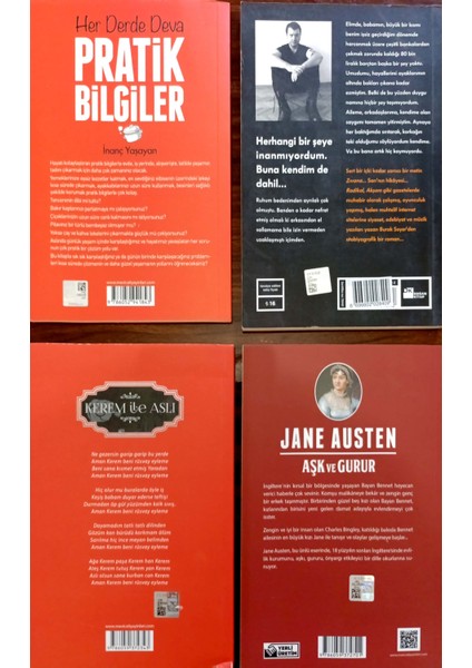 Pratik Bilgiler-Aşk ve Gurur-Kerem Ile Aslı-Zıvana fiyatları