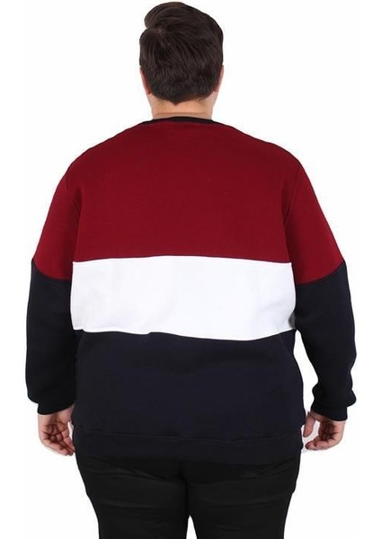 Büyük Beden Bisiklet Yaka 3ip Sweat Chao Ku 25721 Murdum modelleri