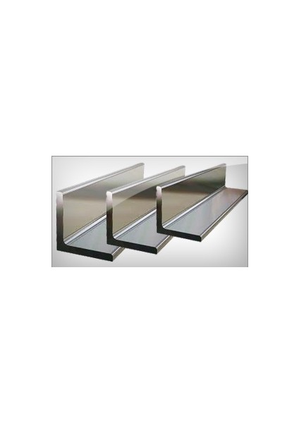 Paslanmaz Köşebent, 304 Kalite Çelik, 20 x 20 x 3 x 1000MM