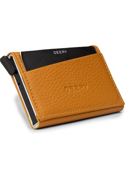 Hakiki Deri Hardal Mekanizmalı Yatay Erkek Cüzdanı - 00611ZHRDZ01 fiyatları