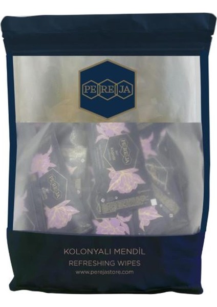 Pereja Kaşmir Kolonyalı Mendil 7X12 50LI