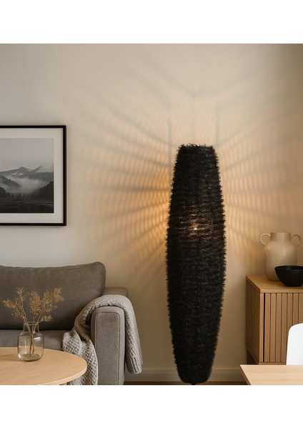 Doğal El Yapımı Lambader Bohem,ahşap,modern,rustik