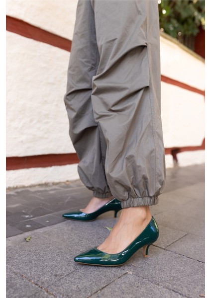 Oslo Kadın Ten Rugan Topuklu Ayakkabi modelleri