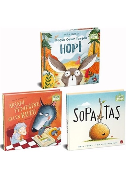 Dostluk Kitapları Set - Organik Kitap (3 Kitap Takım)