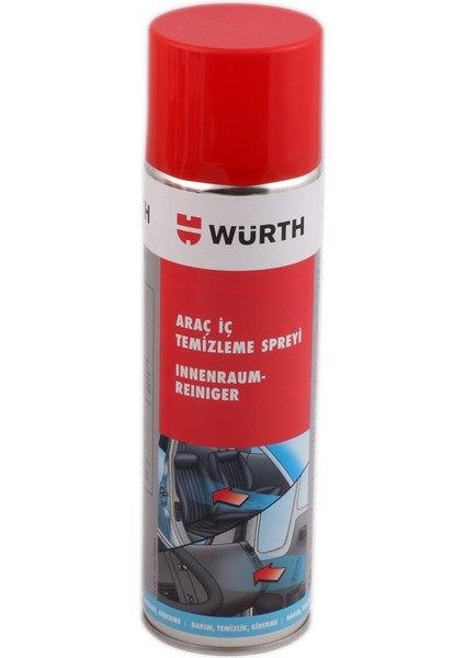 Würth Araç Içi Temizleme Spreyi 500ML (0893033 028 24)