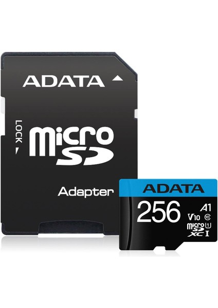 Adata 256GB Premier Microsdxc Card With Adapter Uhs-I CLASS10 V10 Hafıza Kartı