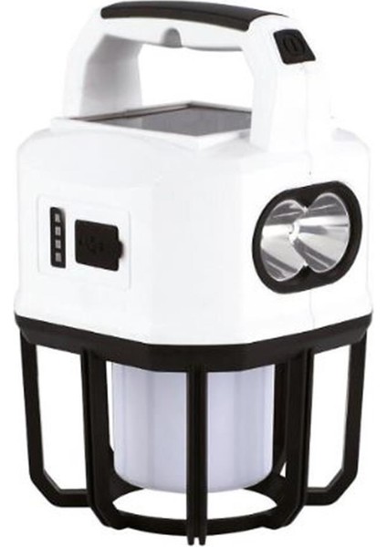 Panther PT-2207 USB Şarjlı Solar El Feneri