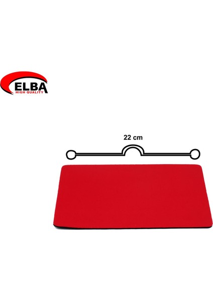 Elba 220 Kırmızı Mouse Pad (220-180-2)
