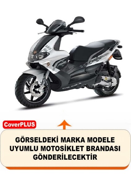 Gilera Runner 200 St Motor Brandası Gri Motorsiket Brandası Motor Örtüsü Çadır Su Geçirmez Motosiklet Kılıfı Motor Brandası fiyatları