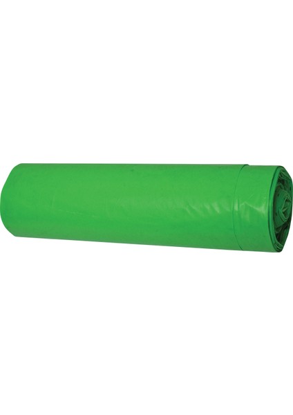 Endüstriyel Ağır Hizmet Yeşil Çöp Torbası 10'lu 80X110 - 10 Adet