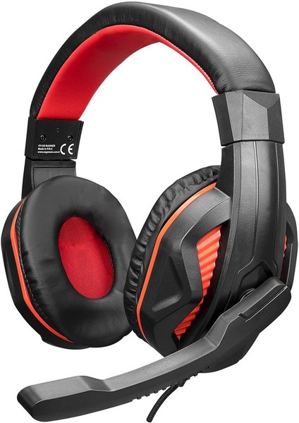 Hytech Hy-G9 Banner Siyah-Kırmızı Gaming Oyuncu Mikrofonlu Kulaklık
