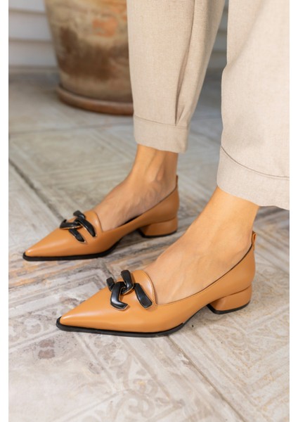 Yase Kadın Taba Ithal Toka Aksesuar Babet indirimleri