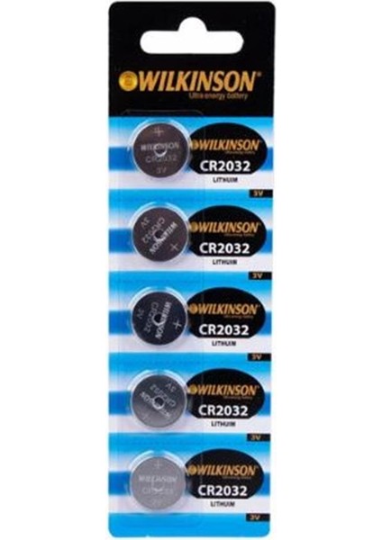 Wılkson Para Pil CR2032 (Pkt-5 Li)