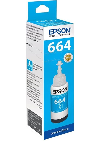 Epson T6642 Cyan Mavi Şişe Mürekkep T66424A fiyatları