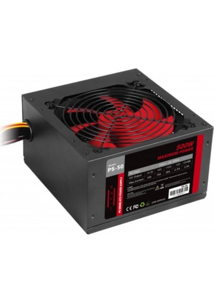 Hiper Ps-50 500W 12 cm Fan Güç Kaynağı Psu