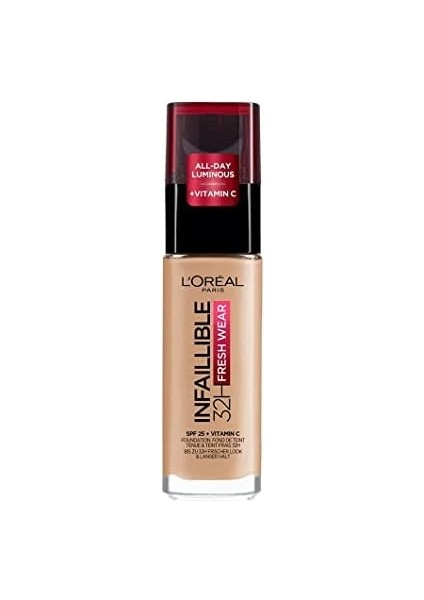 L'oréal Parıs Infaillible 32H Fondöten 140 Golden Beige, 30 ml