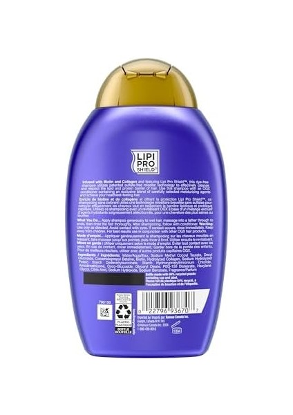 Ogx Dolgunlaştırıcı Biotin & Kolajen Şampuan, 385 ml