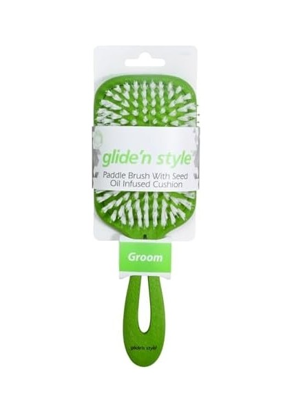 Glide'n Style Paddle Fırçası (Tohum Yağı Emdirilmiş Yastıklı) GS-243