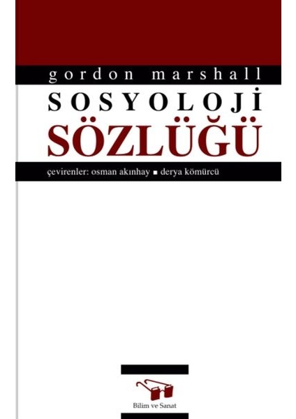 Sosyoloji Sözlüğü