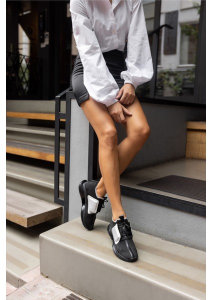 Lucas Kadin Siyah Trıko Sneaker fırsatları