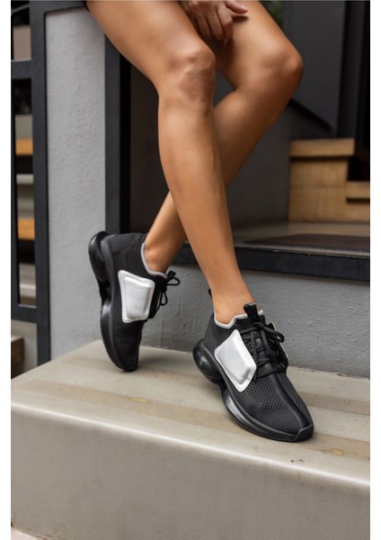 Lucas Kadin Siyah Trıko Sneaker indirimleri