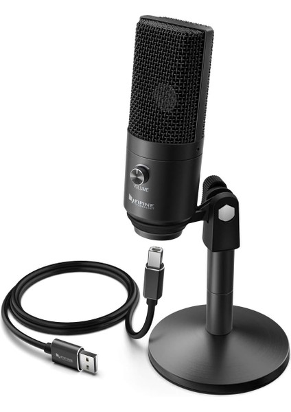 Fifine K670 Profesyonel Stüdyo Kayıt Mikrofonu Youtuber - Podcast - Skype- Oyuncu Mikrofonu