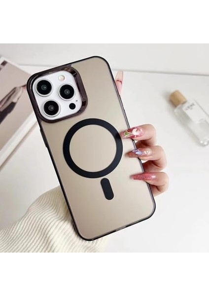 Kılıfı 16 Uyumlu Arkası Mat Silikon Kılıf Yükseltilmiş Lens Çerçeveli Telefon Kılıfı Drabeye Karşı Koruma Ultra Şık Siyah fiyatları