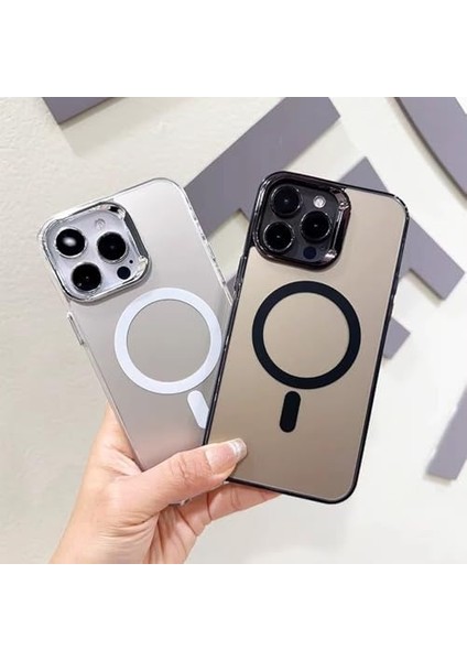 Kılıfı 16 Uyumlu Arkası Mat Silikon Kılıf Yükseltilmiş Lens Çerçeveli Telefon Kılıfı Drabeye Karşı Koruma Ultra Şık Siyah modelleri