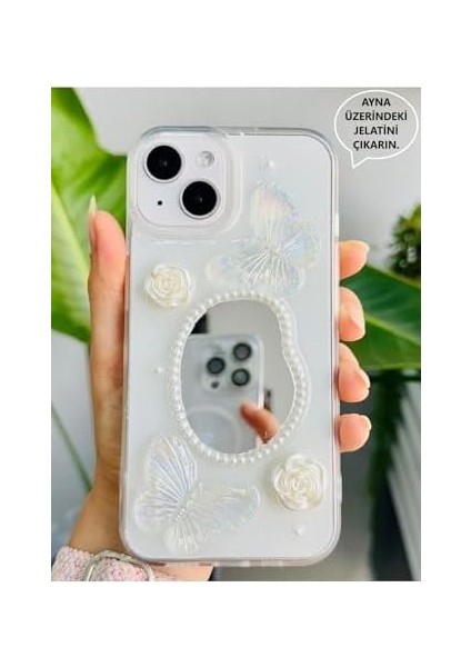 Go Aksesuar 13-14 - 15 ile Uyumlu Aynalı Model Silikon Kılıf modelleri