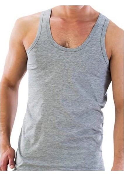 Star 501 Süprem Erkek Atlet - Gri - M