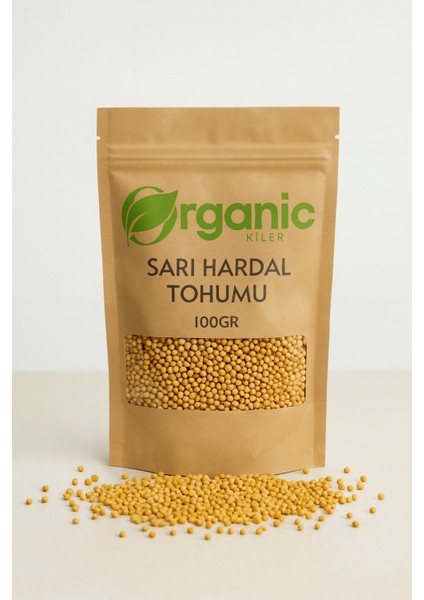 Sarı Hardal Tohumu 100GR. Elenmiş & Katkısız Taze Mahsül