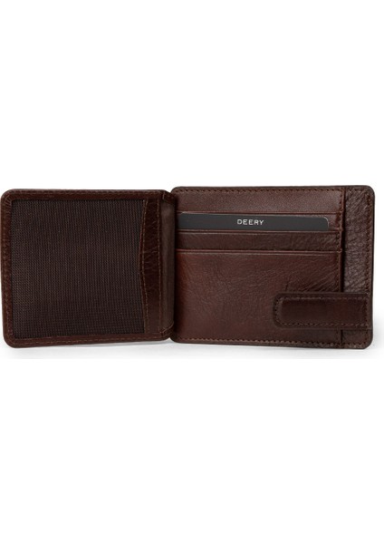 Erkek Hakiki Deri Kahverengi Yatay Cüzdan - 00521MKHVZ01 modelleri