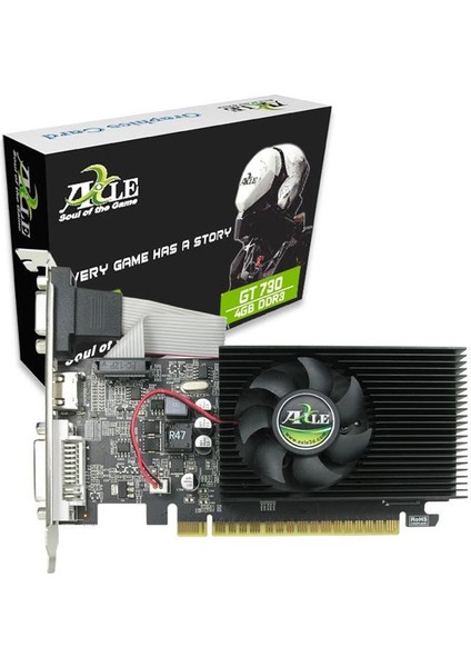 Axle Geforce GT730 AX-GT730-4GD3P8CDIL 4gb Gddr3 128BIT DX12 Ekran Kartı
