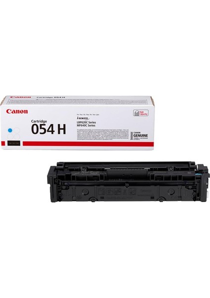 Canon CRG-054H C Cyan Mavi Yüksek Kapasiteli Toner MF645