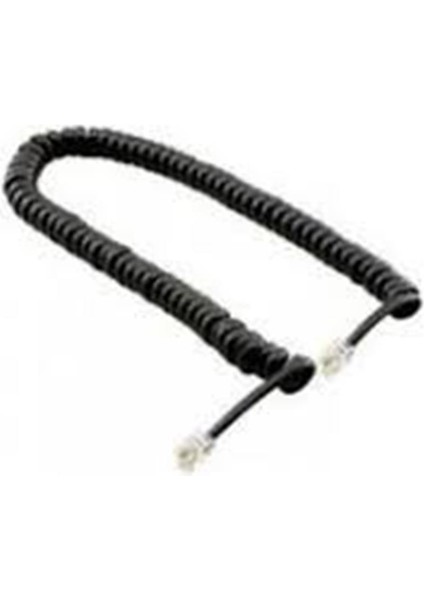 Spiral Siyah Pluglu Ahize Kordonu 30 cm