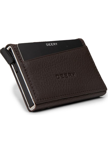 Hakiki Deri Kahverengi Mekanizmalı Yatay Erkek Cüzdanı - 00611ZKHVZ01 fiyatları