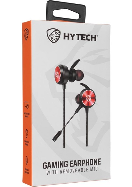 Hytech Hy-Gk3 3,5 Oyuncu Esnek Mikrofonlu Kırmızı Kulakiçi Kulaklık fiyatları