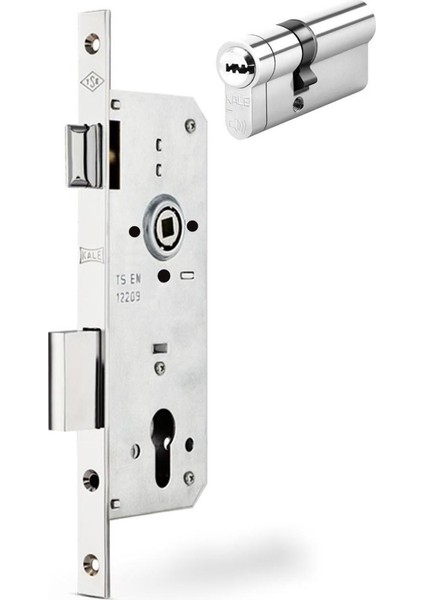 Kale 152 R 35 mm Silindirli Kilit Nikel